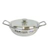 Kiam Aluminum Wok Pan With Metal Handle 26 cm
