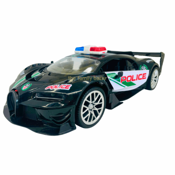 Remote Control Bugatti Police Model Toy Car For Kids - Image 5