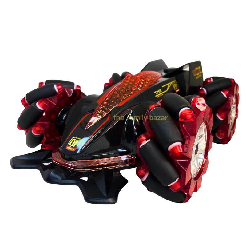 red lighting car 8