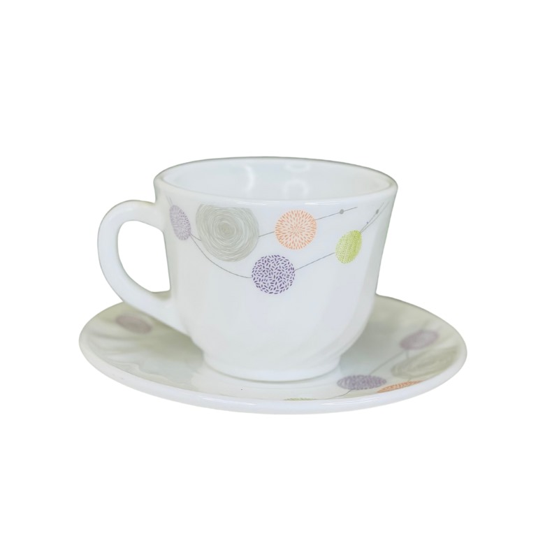 white ceramic cup