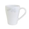 Printed White Ceramic Light Weight Coffee & Tea Mug