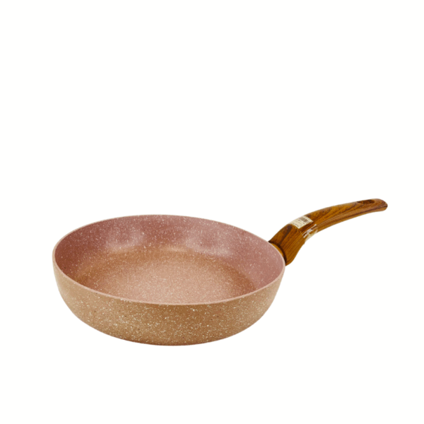 Marble Coating Aluminum Non Stick Fry pan | Anti Scratch Heat Resistant