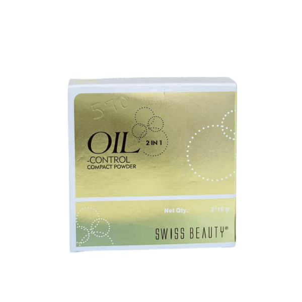 Swiss Beauty Oil Control Compact Powder | White Rose 20gm