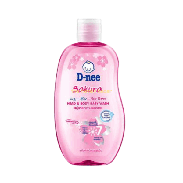 JD-Nee Sakura Head And Body | Baby Wash 200ml