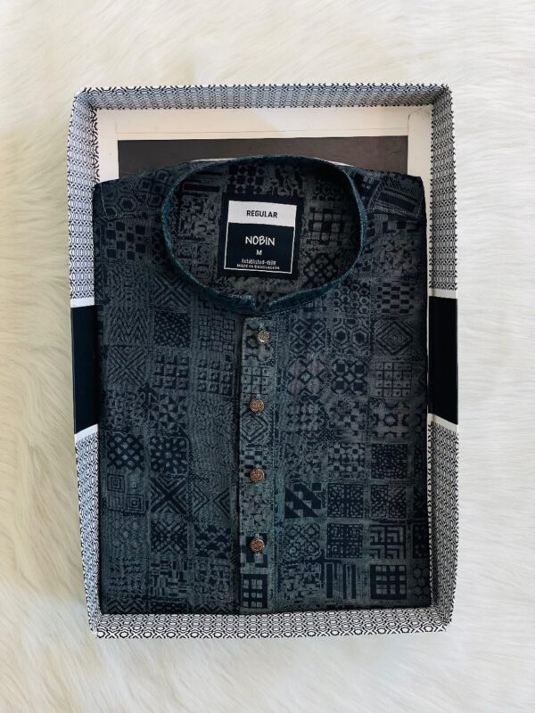 Digital Print Panjabi – 17 - Image 2