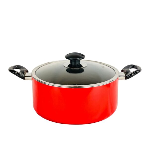 Topper Non Stick Glamour Casserole with Glass Lid