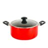 Topper Non Stick Glamour Casserole with Glass Lid