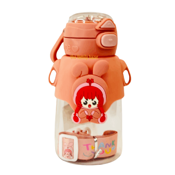 Multi-Color Plastic Water Bottle (500mL) - Image 4
