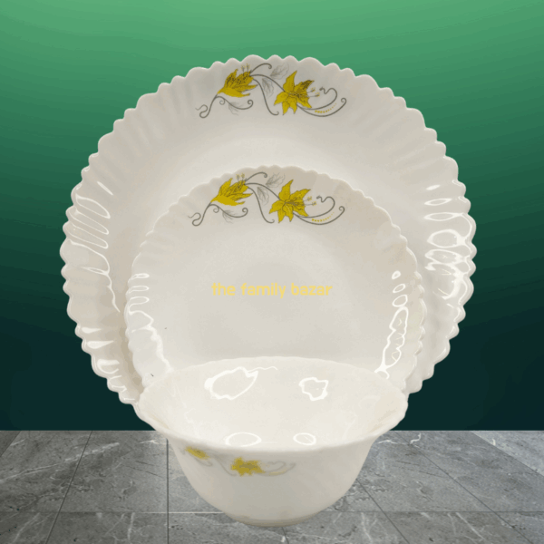 24 Pcs Opal Cup Dinner Plate | Dinner Set