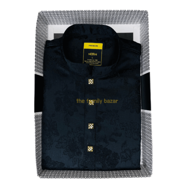 PREMIUM Black Panjabi Collection in Dhaka | NOBIN