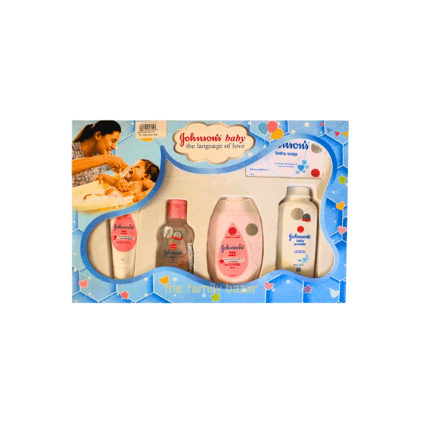 Johnson’s Baby Care Gift Set | Complete Baby Bath and Skincare Essentials