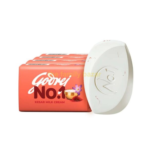 Godrej No.1 Kesar & Milk Cream Soap | women Bathing Soap