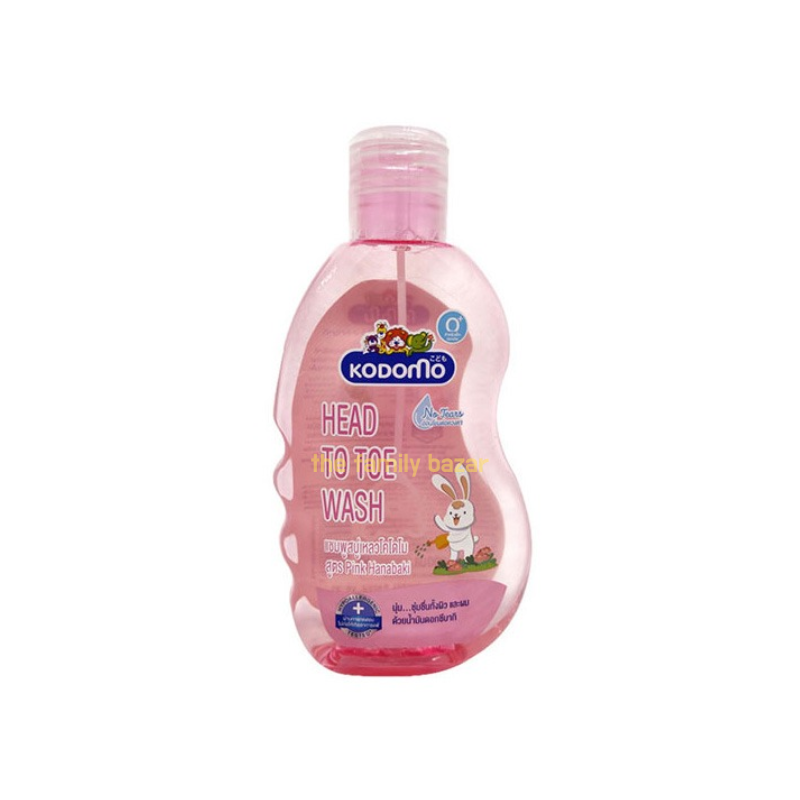 kodomo head to toe wash 200ml