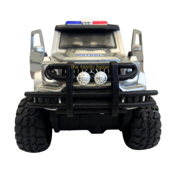 Friction Police Jeep Counter Toy | For Kids - Image 2