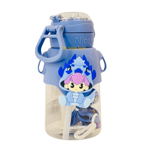 Multi-Color Plastic Water Bottle (500mL) - Image 2