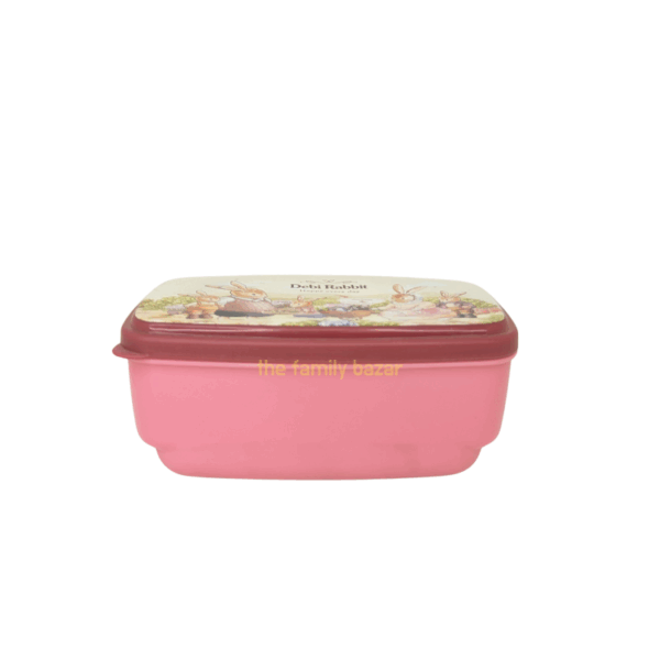 Bobby Rabbit Plastic Lunch Box  | 350ml - Image 2