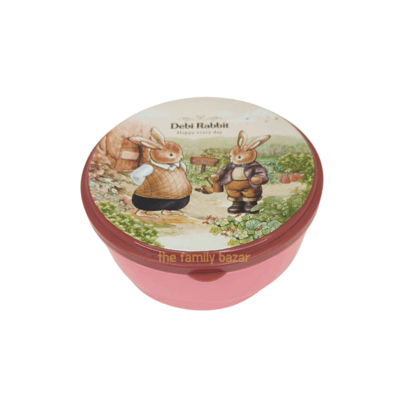 Bobby Rabbit Plastic School Tiffin Box | 500ml
