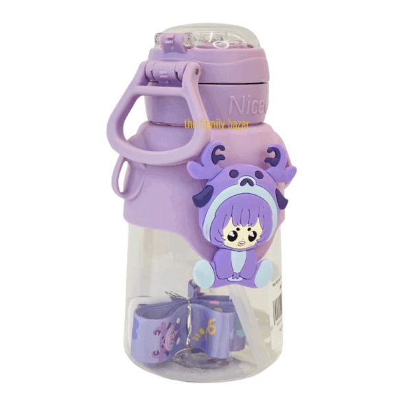 Multi-Color Plastic Water Bottle (500mL)