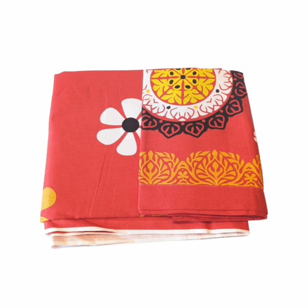 Digital Home Tex Cotton King Size Bedsheet | Two Pillow Covers