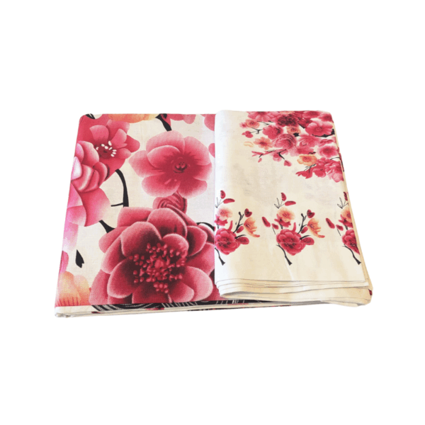 Full cotton fabric Panel Bedsheet With Two Pillow Cover |  Exclusive King Size