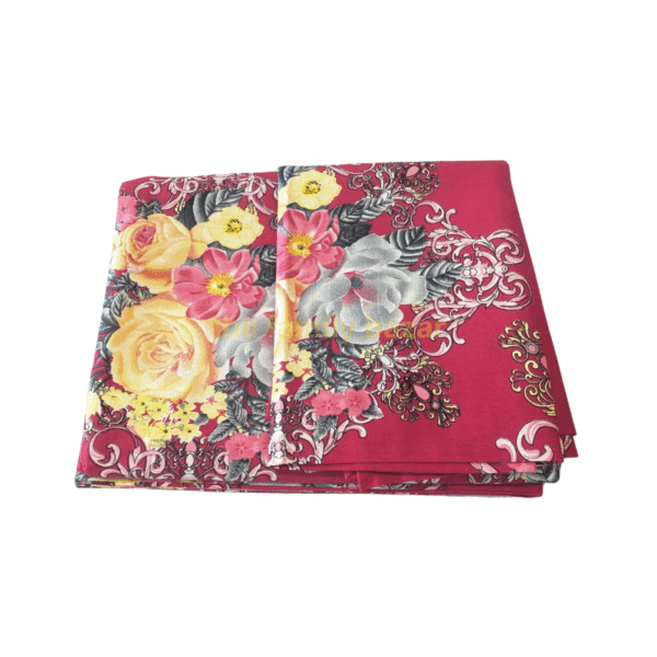 King Size Printed Bedsheet - 11 | With Pillow Cover