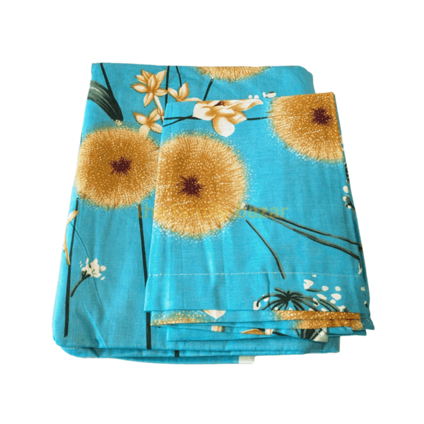 King Size Printed Bedsheet - 23 | With Pillow Cover