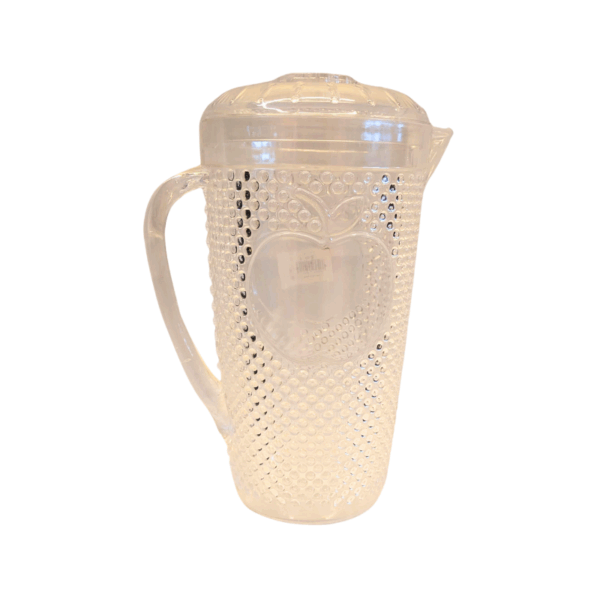 Diamond Cut Water Pitcher | With Lid