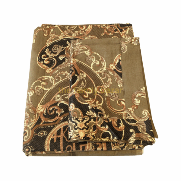King Size Printed Bedsheet - 27 | With Pillow Cover