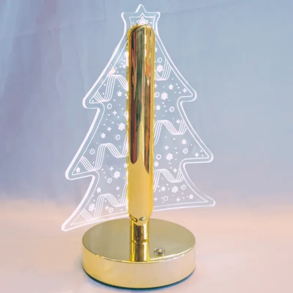 Rechargeable LED Table Lamp | Tree Shape Decorative Desk Lamp - Image 3