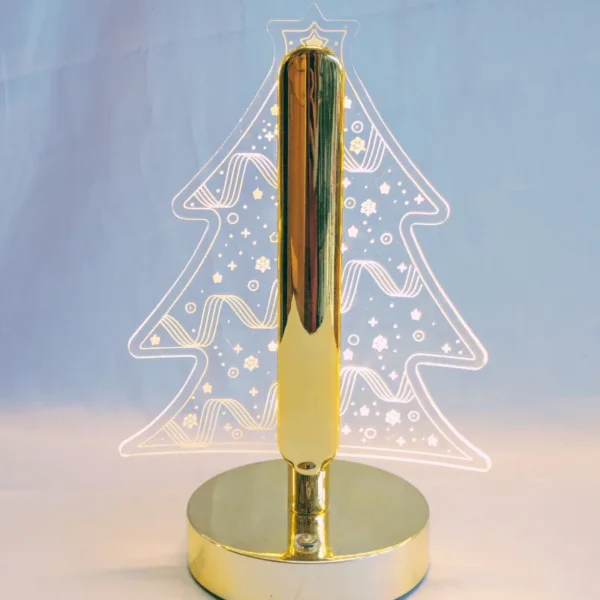 Rechargeable LED Table Lamp | Tree Shape Decorative Desk Lamp