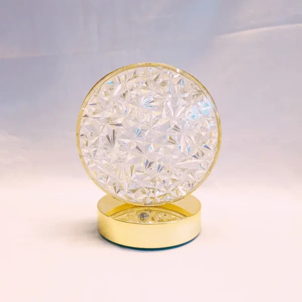 Rechargeable LED Table Lamp | Round Shape Cordless Decorative Desk Lamp - Image 2