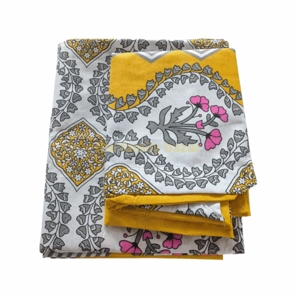 Premium Cotton Bedsheet – 11 | Soft & Comfortable