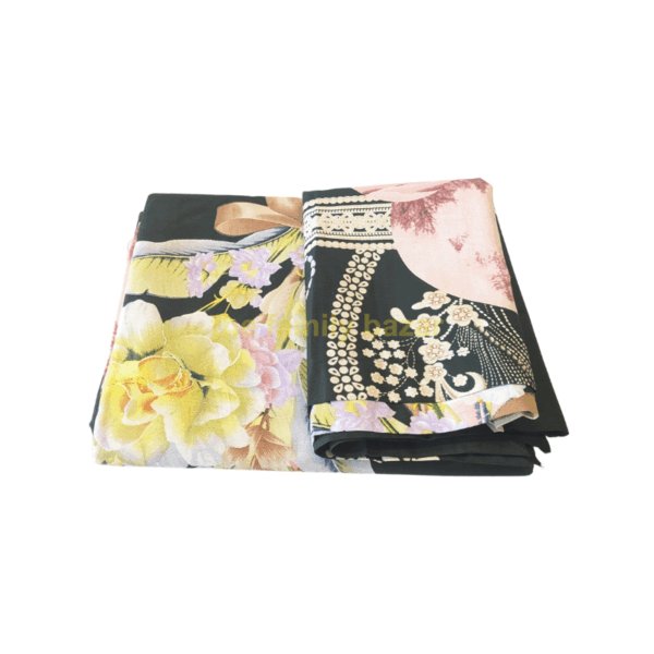 King Size Printed Bedsheet - 05 | With Pillow Cover