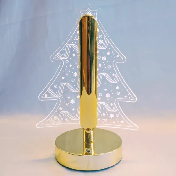 Rechargeable LED Table Lamp | Tree Shape Decorative Desk Lamp - Image 4