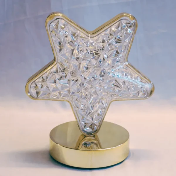 Rechargeable Charging Led Table Lamp | Star Shape Decorative Desk Lamp - Image 2