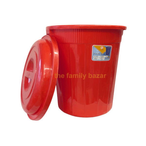 RFL Drum Bucket With Lid | 50L Red