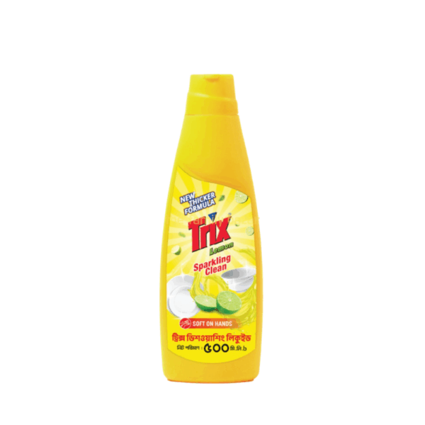 Trix Dishwashing Liquid | Lemon Sparkling Clean 500 ml