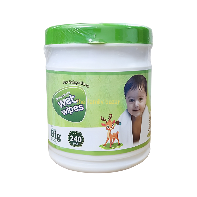 Wet Wipes Green 240 300