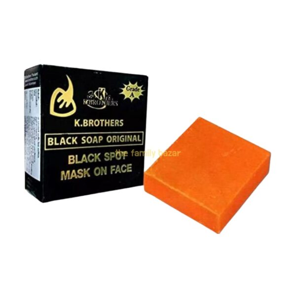 K Brothers Black Soap | Original 50 gm