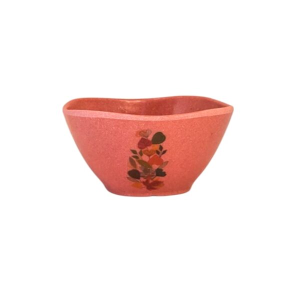 High quality Square Soup Bowl | 3.5 Inch Pink Color