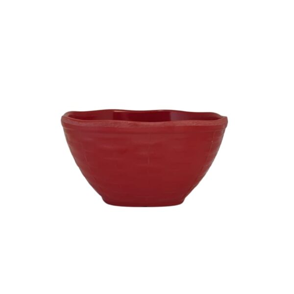 White Maple Wood Plastic Fiber | Plastic Serving Bowl