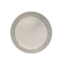Ebony Printed Dinner Plate | 28 cm White Standard