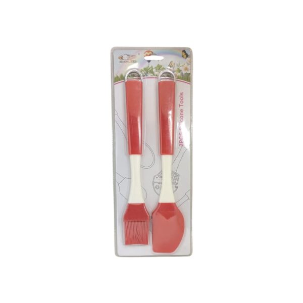 Silicone Spatula and Pastry Brush | or Cooking, Baking, Glazing