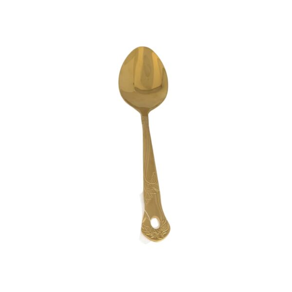 Stainless Steel Golden Color | Curry Spoon 10 inch