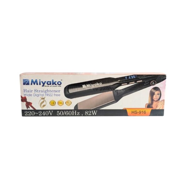 Miyako Electronic Hair Straightener | Model : HS-916