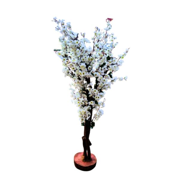 120cm Artificial Flower | White Blossom Tree
