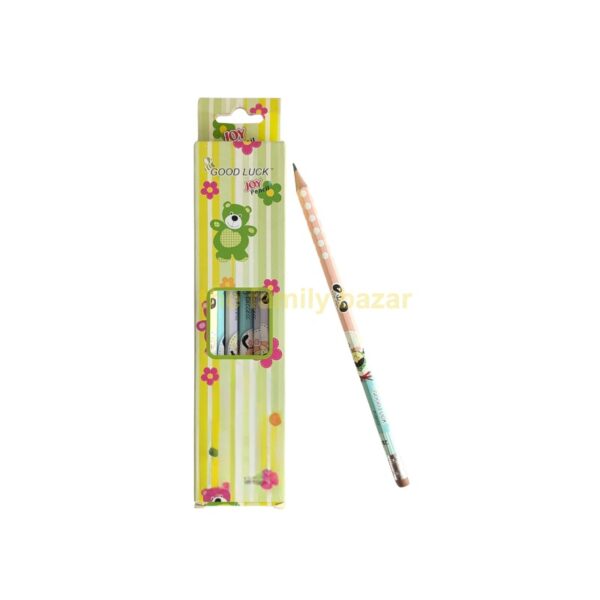 Good Luck Joy Pencil | RUBBER TIPPED