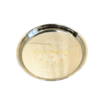 Stainless Steel Silver Rice Plate | High Elegant Finishing