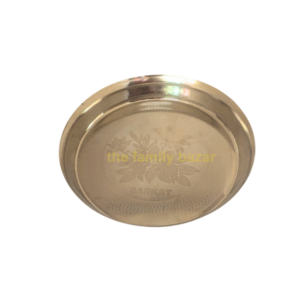 Stainless Steel Dinner Plate | Export Quality Finish