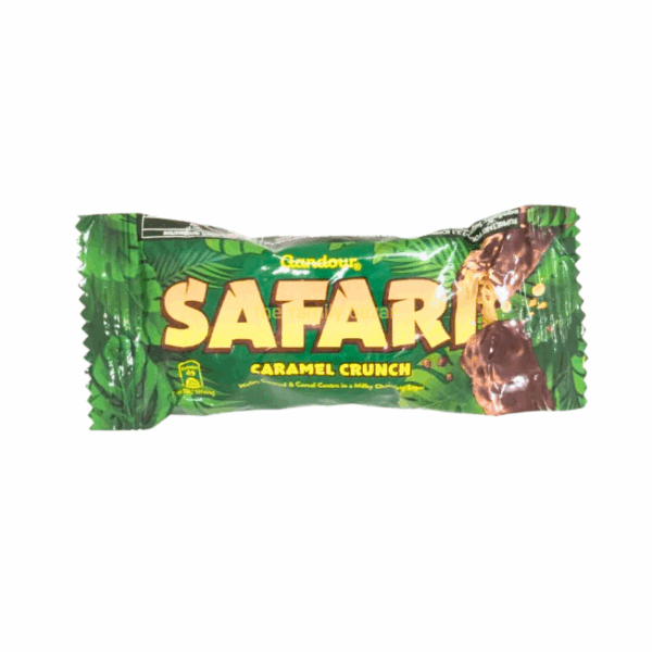Gandour Safari Caramel Crunch | Caramel & Chocolate 1 pcs